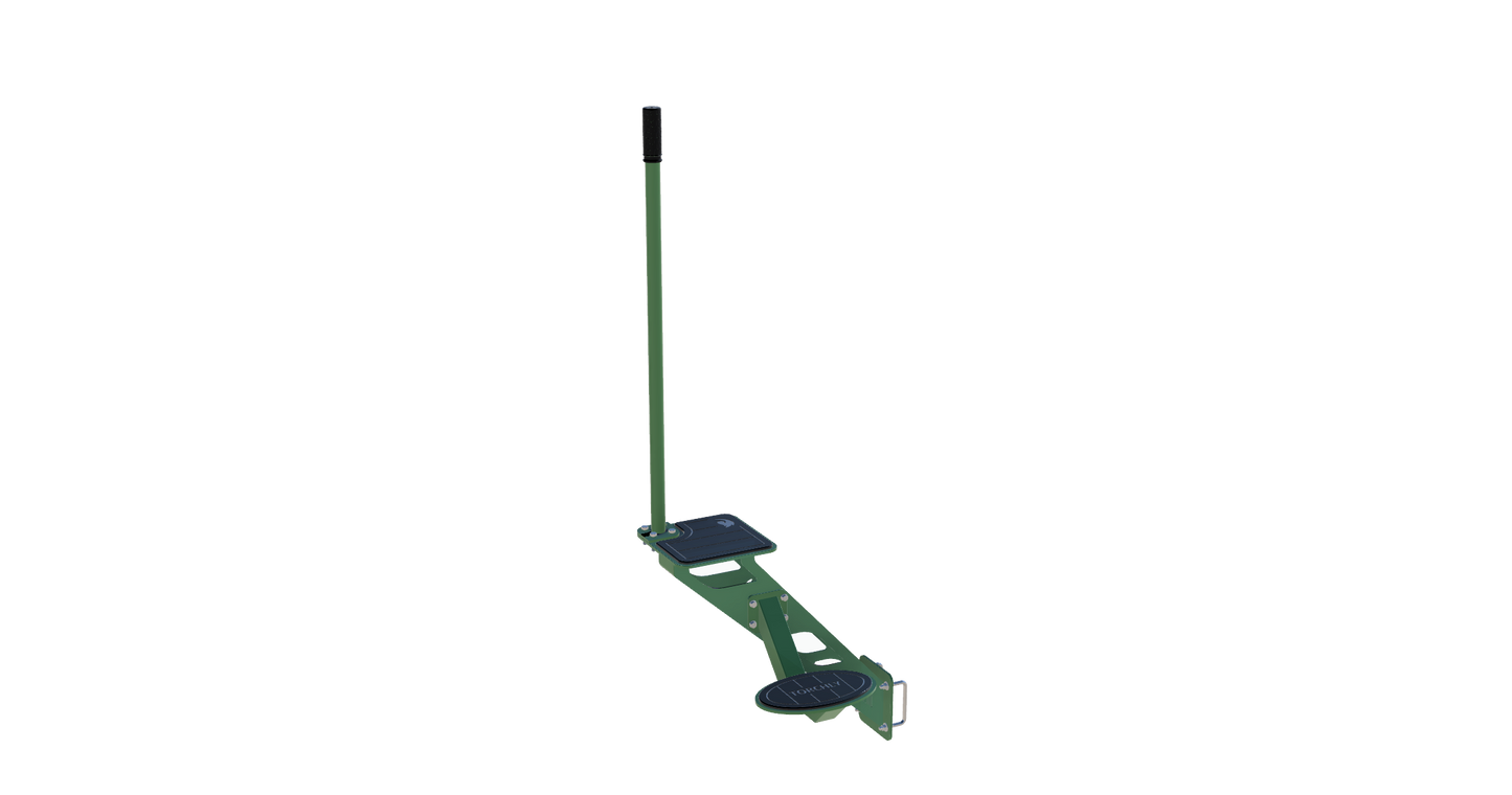 Torchly Bass Boat Trailer Steps - Textured Black