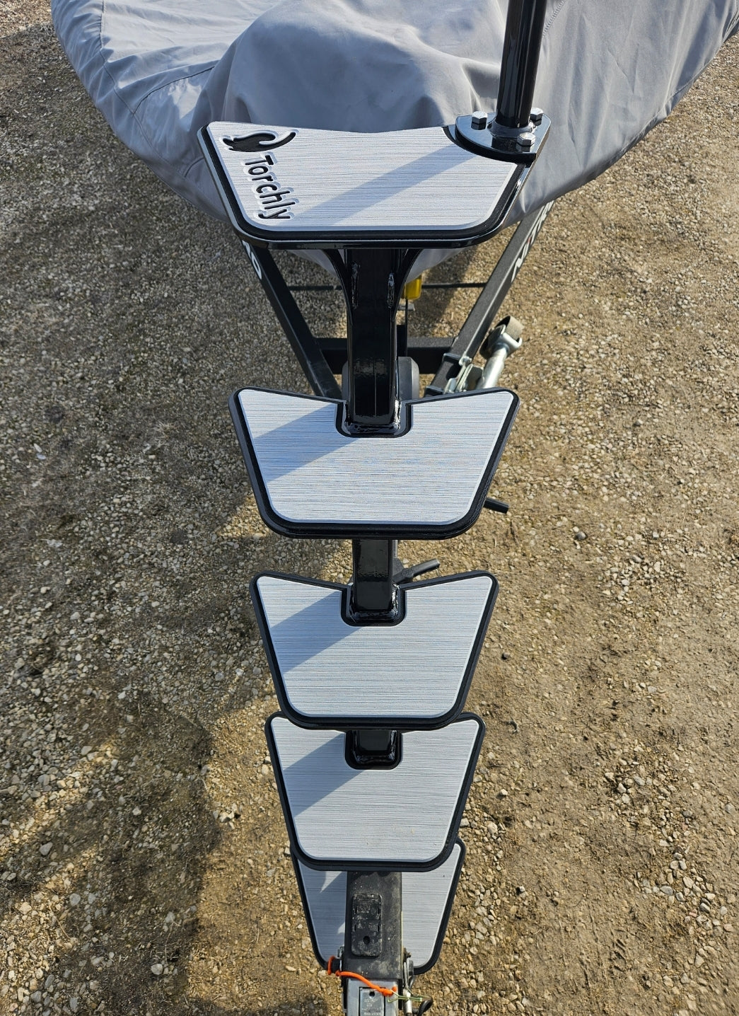 Torchly Ladder Boat Trailer Step