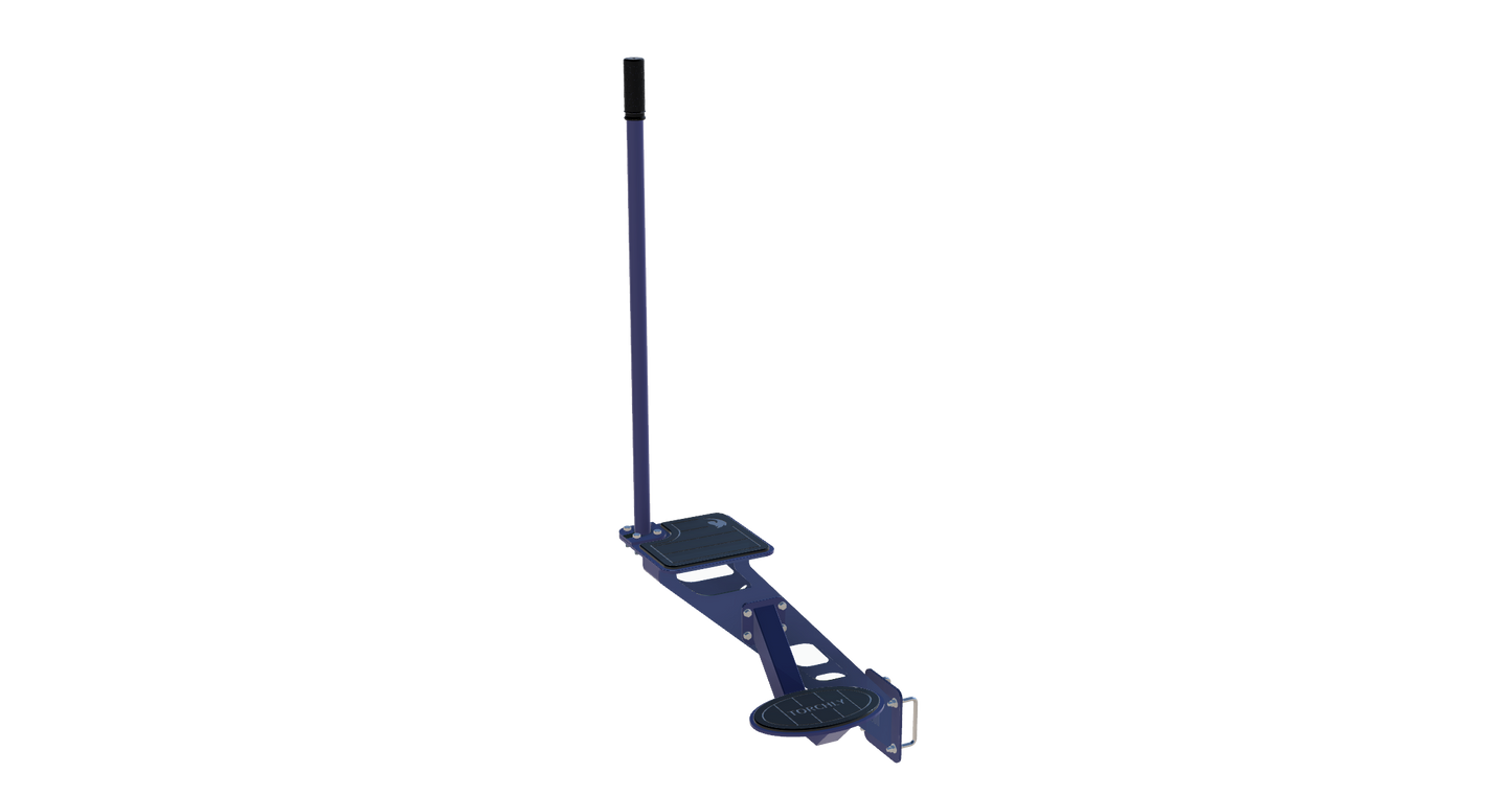 Torchly Bass Boat Trailer Steps - Textured Black